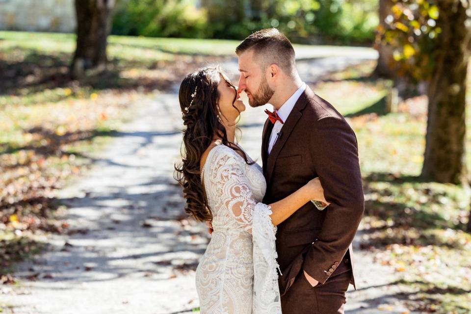 Fall wedding in VT