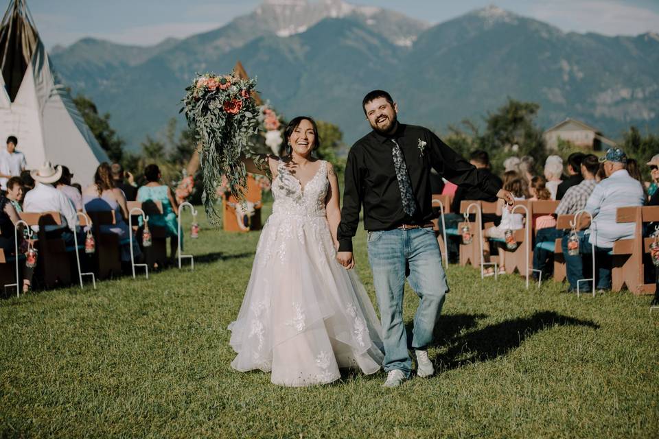 Montana Native Wedding