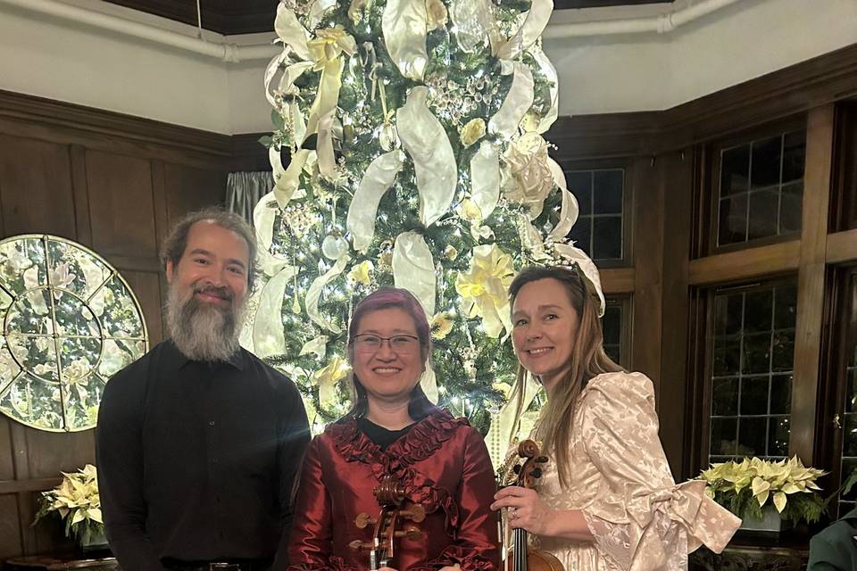 Trio at Mr. Fezziwig's ball