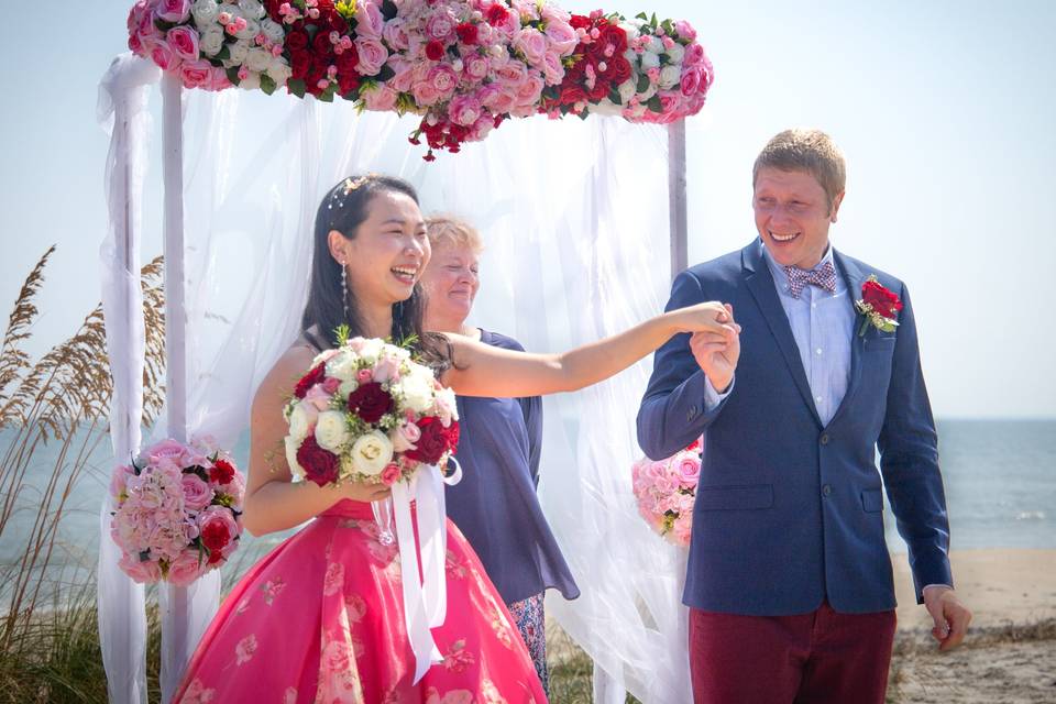 Beach wedding