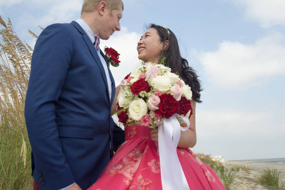 Beach wedding