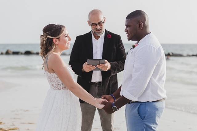 Intimate Beach Wedding