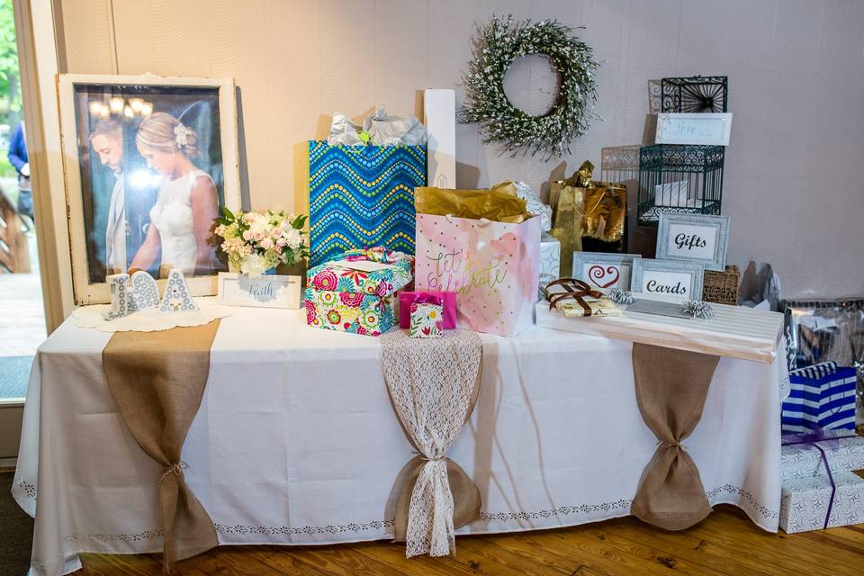 Gift table