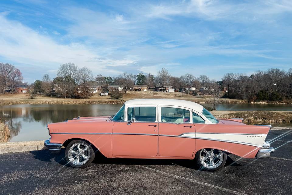 Picture of Pink '57 Chevy