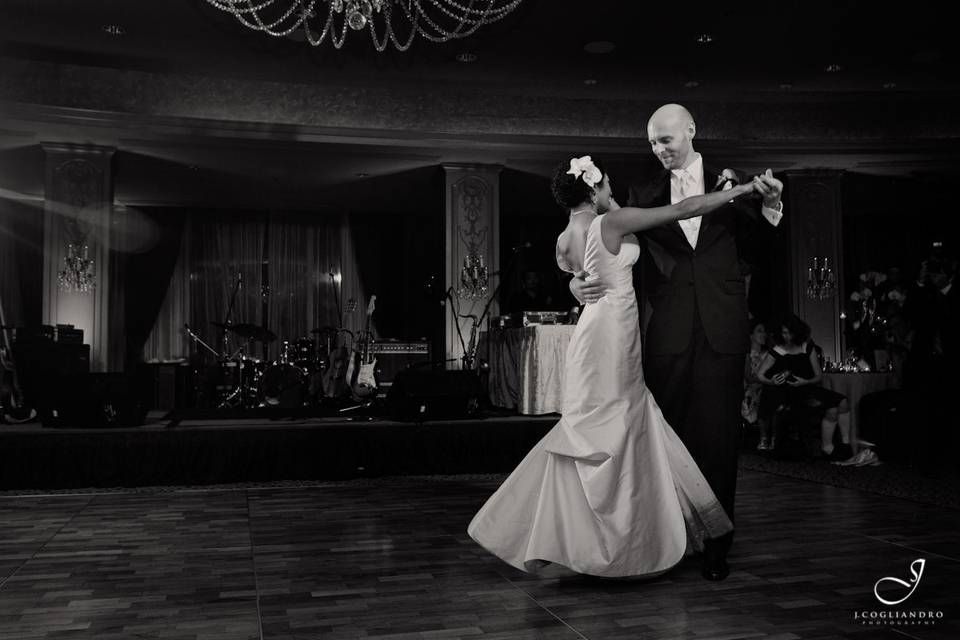 Couple dancing