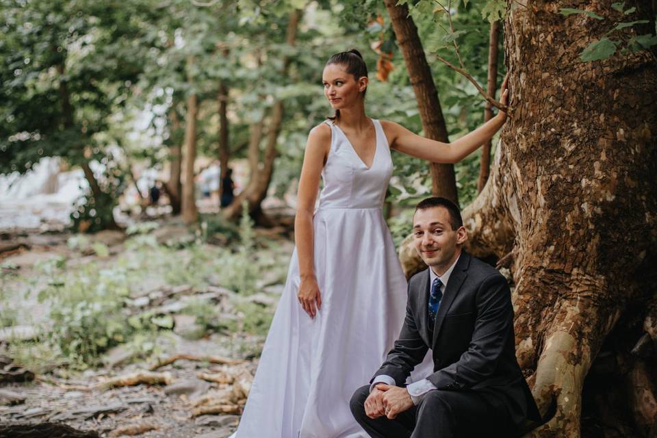 Ithaca Falls Elopement