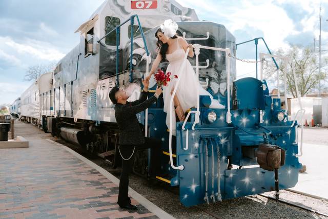 Wedding couple