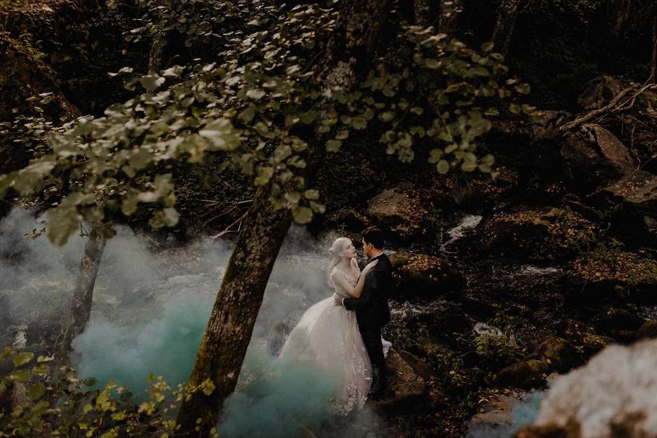 Enchanted forest wedding
