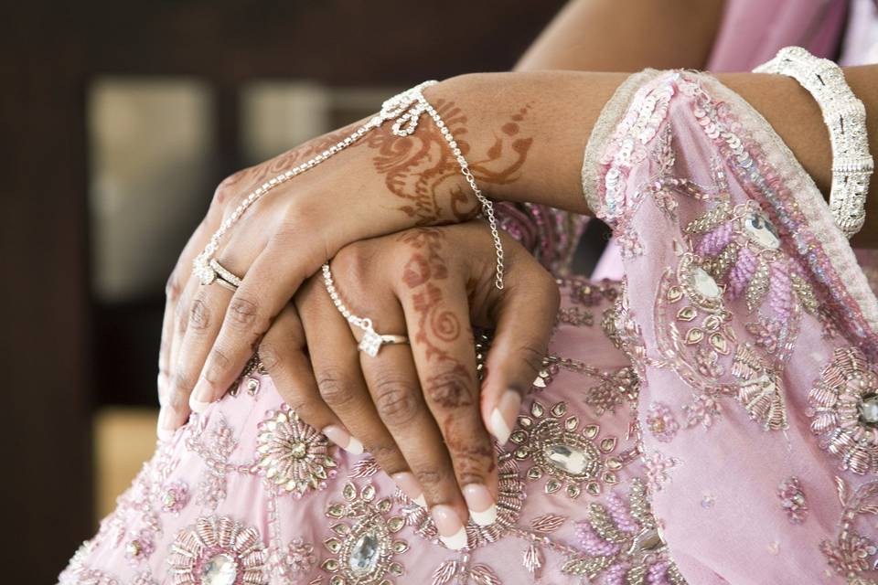 Bridal portrait