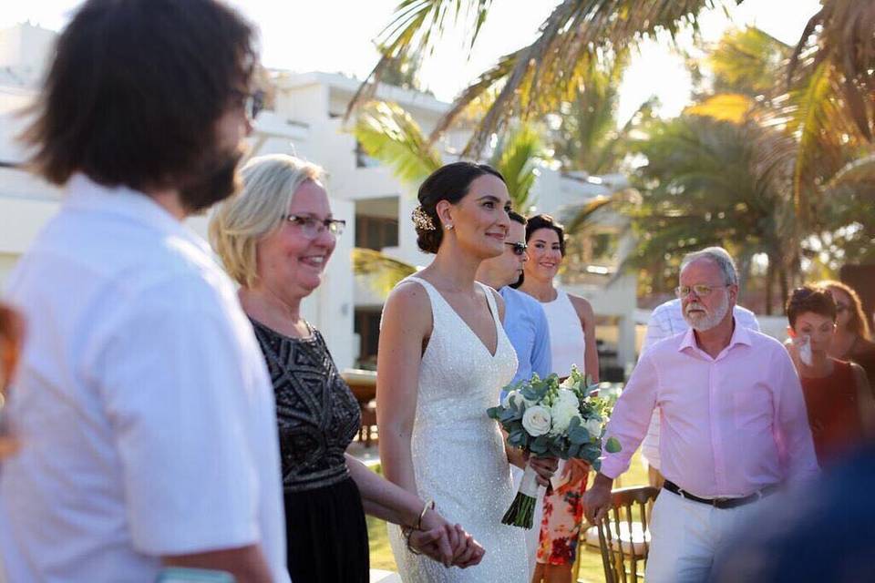 Ready to walk down the aisle