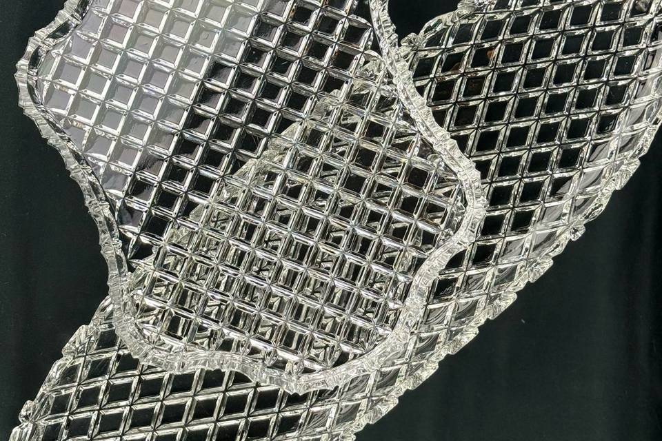 Vintage Crystal Platters