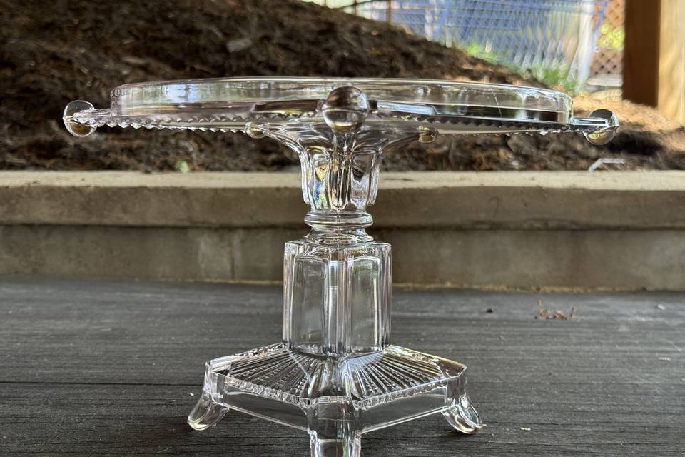 Crystal Cake Stand