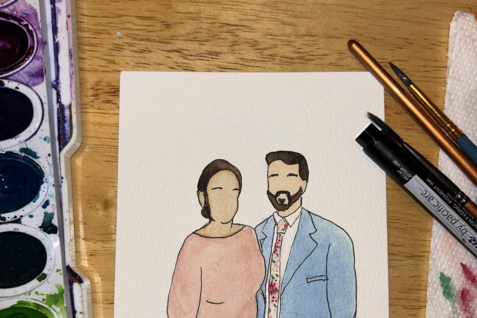 Full Color Guest Portrait