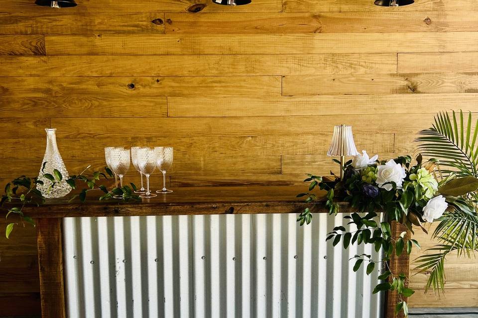 Rustic Magnolia Bar