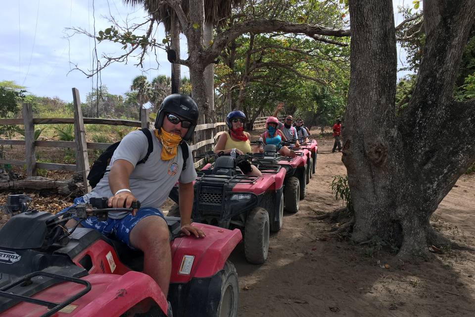 ATV tour in Dominica