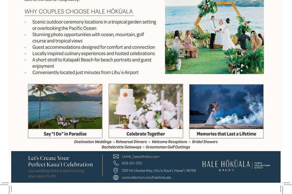 Hokuala Wedding