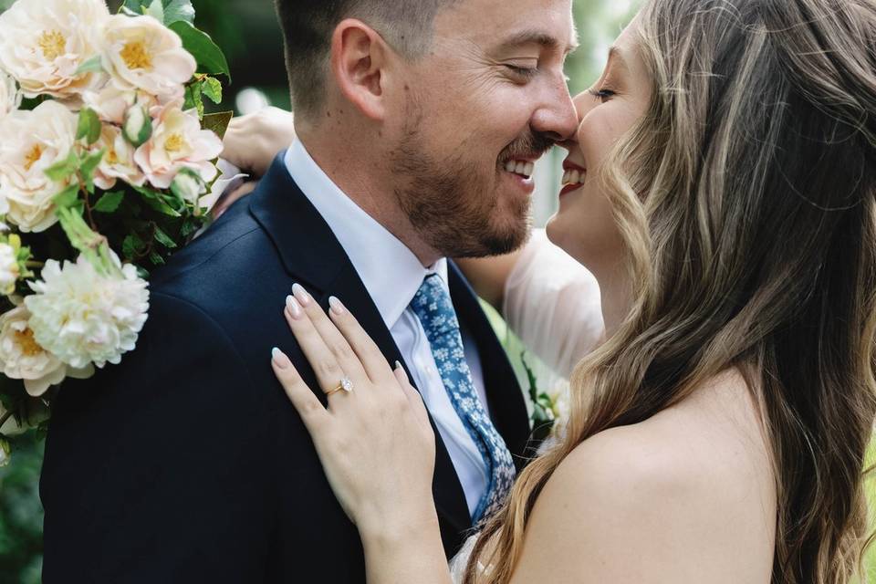 Bride and groom