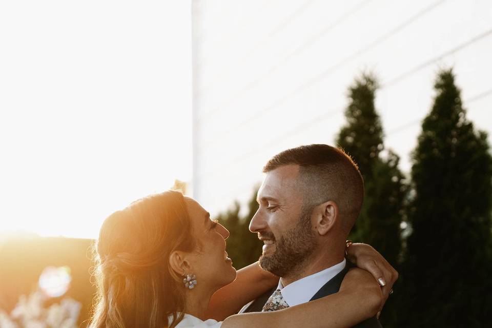 Bride and groom