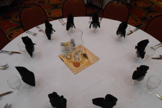 Table set up