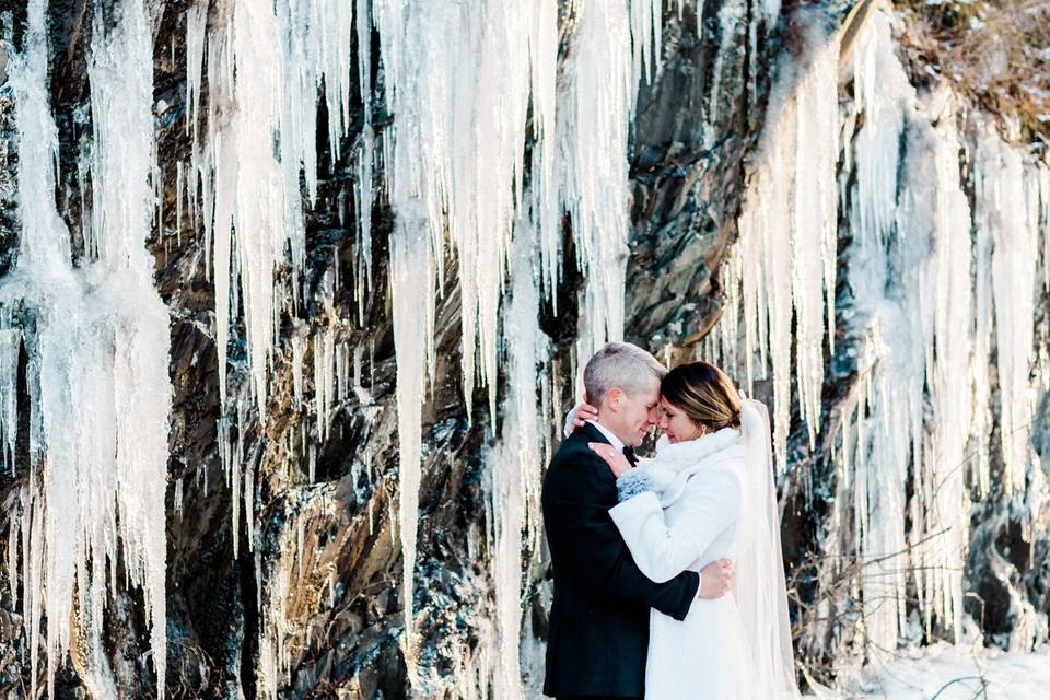 Ice Wall Elopement