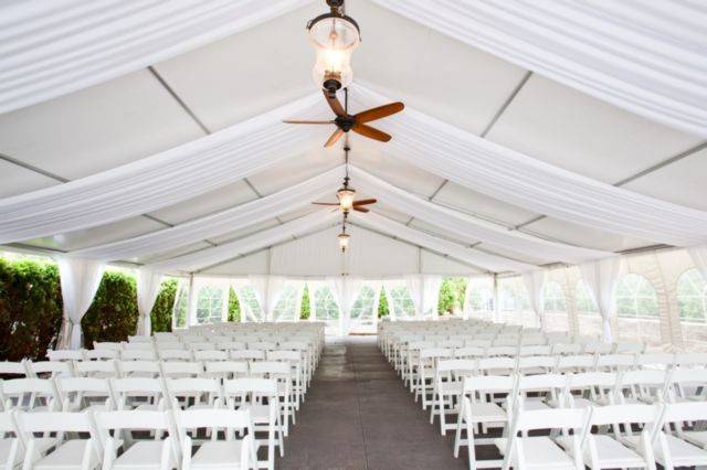 Tent wedding