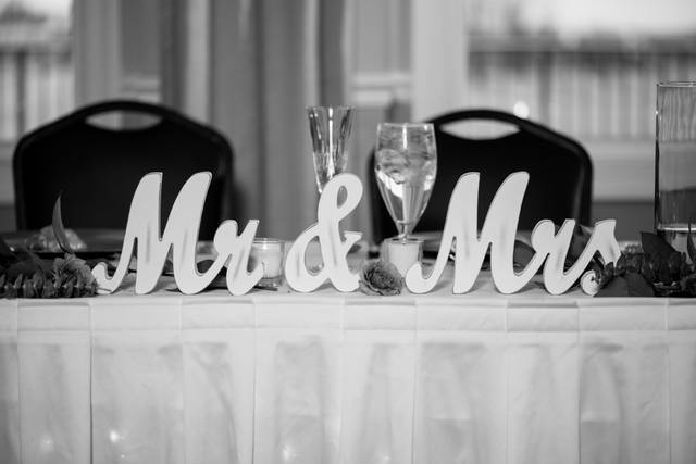 Head table decor- Mike Staff