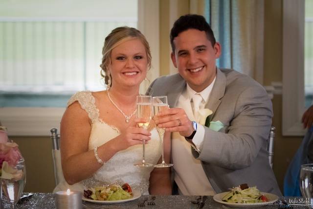 Toast to the newlyweds!