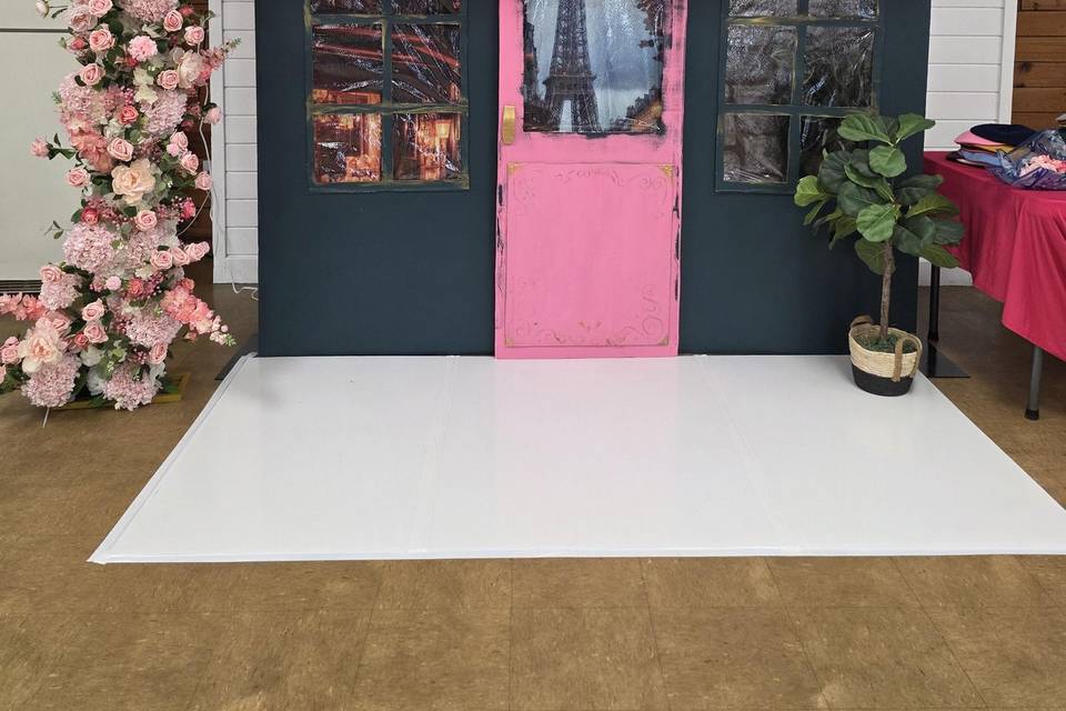 Jane Austen velvet drape