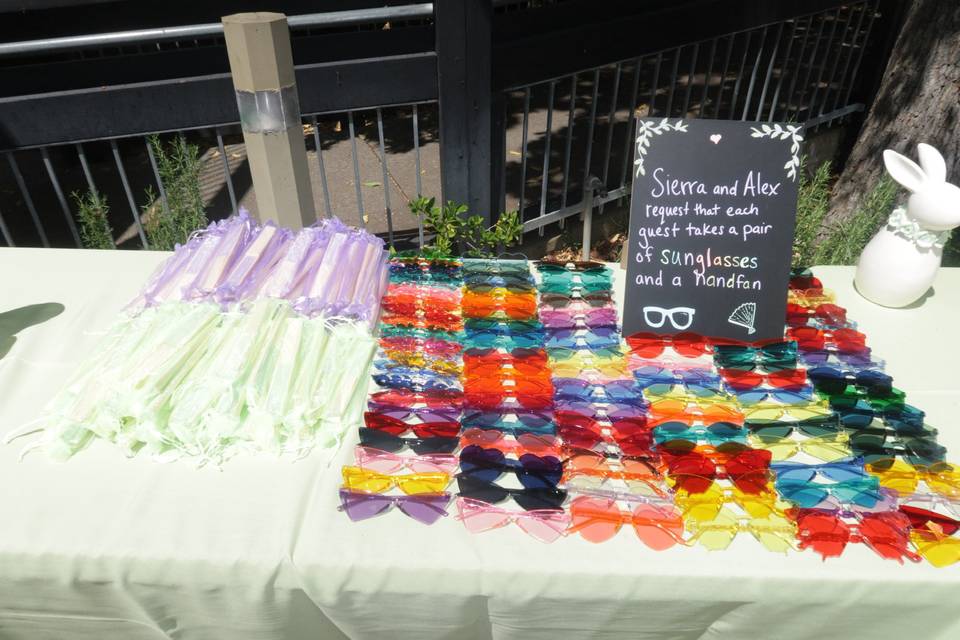 Table set-up