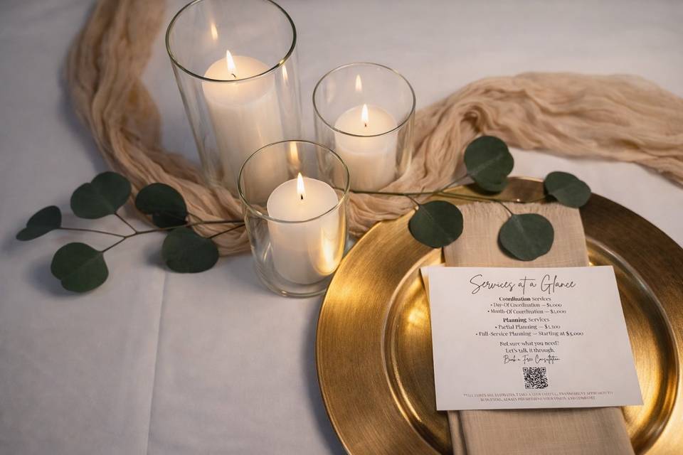Elegant Reception Table Stylin