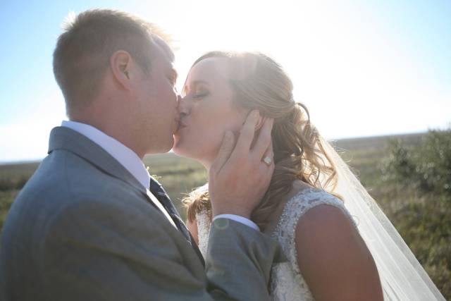 Couple kissing