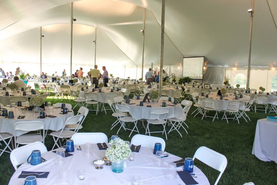 Reception tables