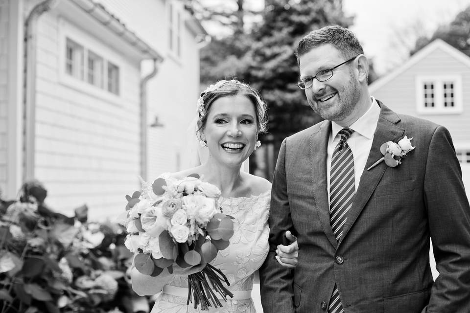 Edina home wedding