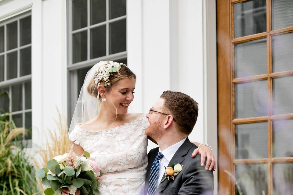 Edina home wedding