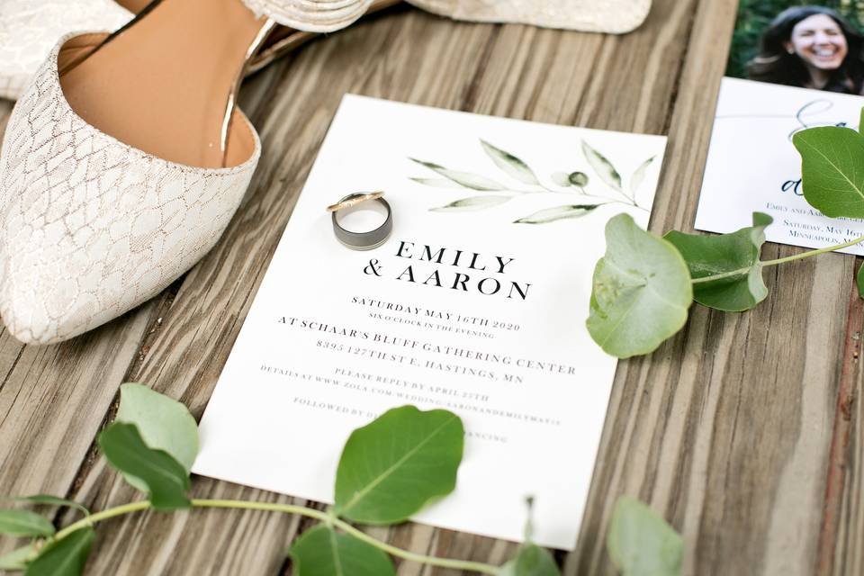 Minneapolis home wedding