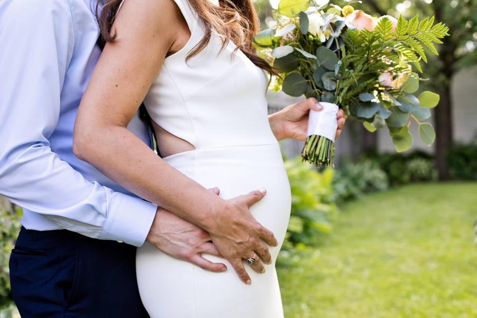 Minneapolis home wedding