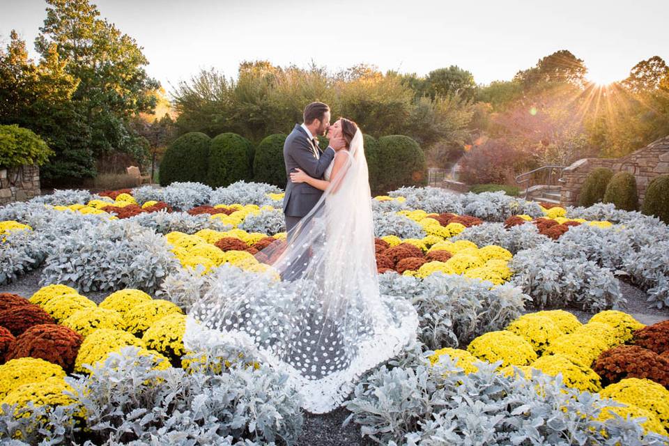 Arboretum wedding photographer