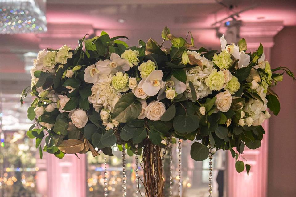 Fully Decorated Ballroom