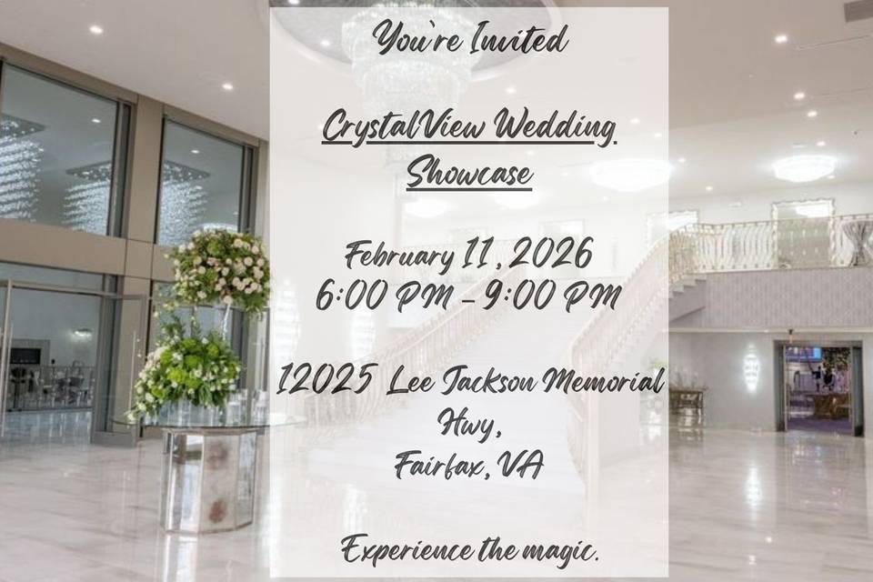 CrystalView Wedding Showcase
