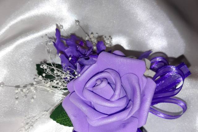 Lavender/Purple Corsage