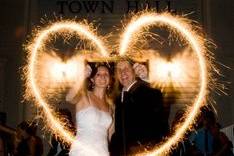 One of a kind closing ceremonies.Tradition Town Hall 2010Mr. & Mrs. Jason & Erica Telfer