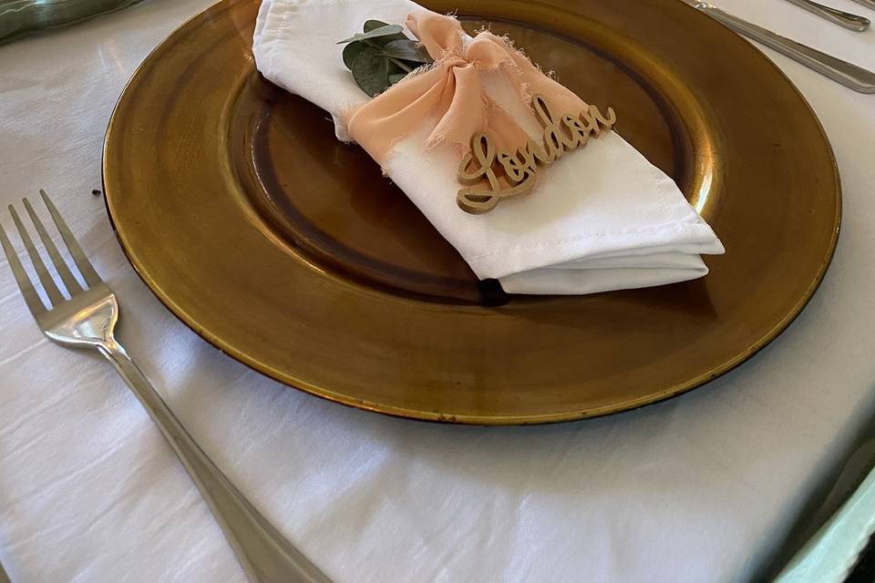 Decorative Rentals (Tableside)