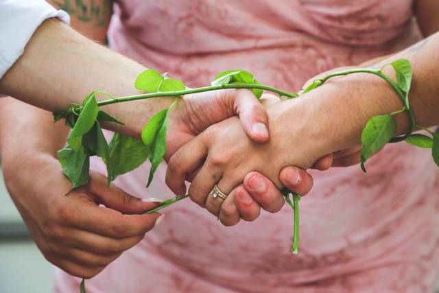 Wedding couple