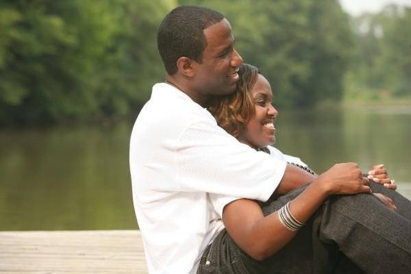 Creative couple portrait