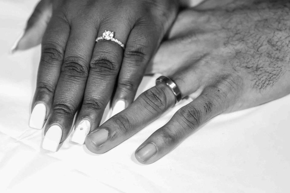 Two hands, one heart.