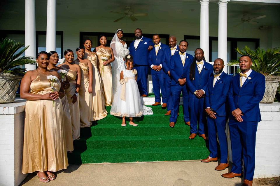 The wedding party