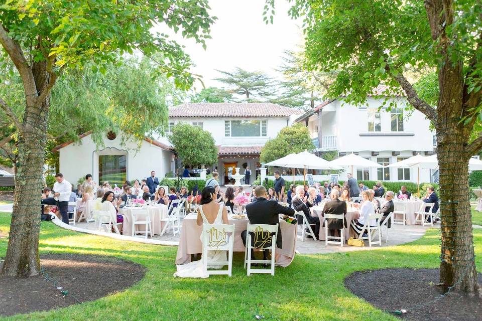 Beautiful outdoor wedding