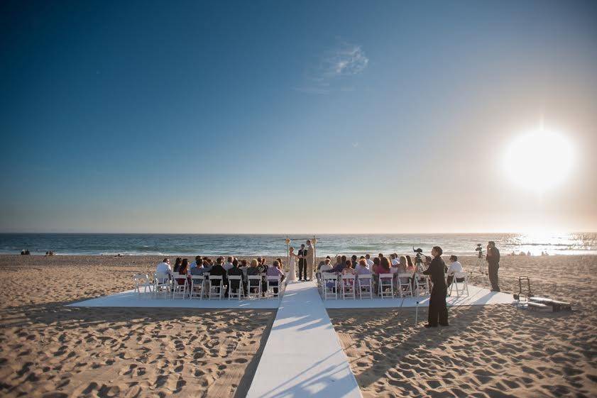 Beach wedding