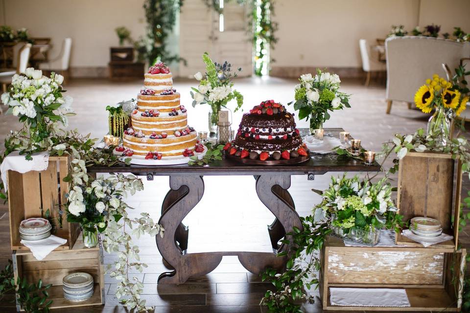 Martha Stewart Garden themed wedding held on a Texas Ranch.  Photography credit: Archetype Studios.Planning & Design by: Soireebliss! Events