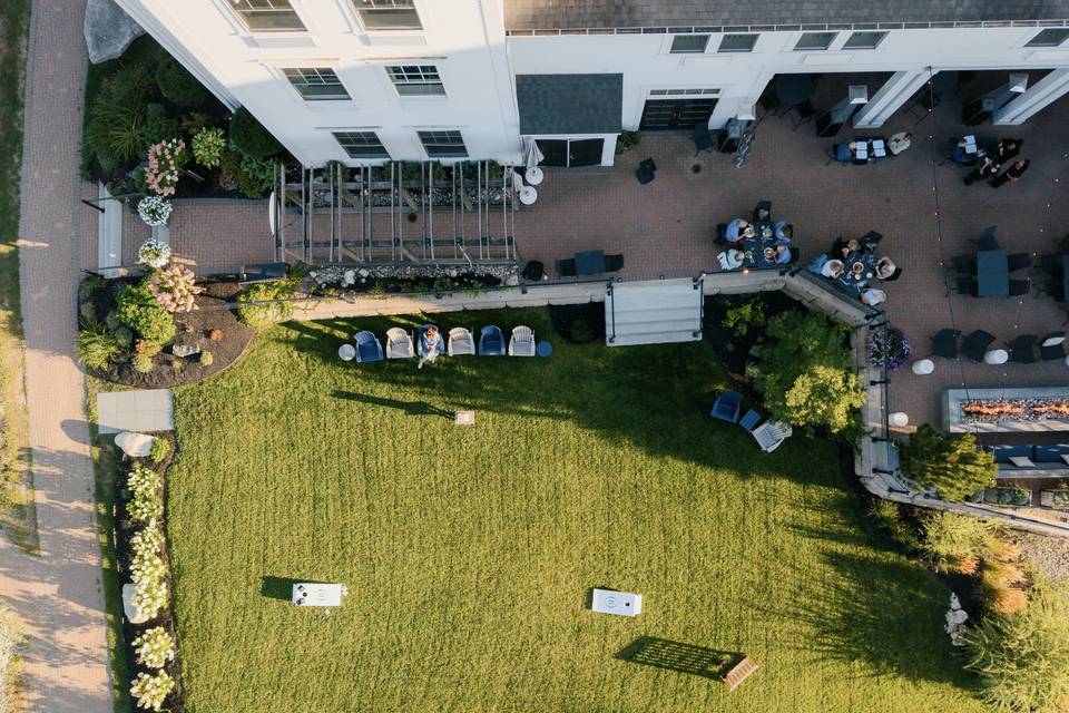Arial Lawn View